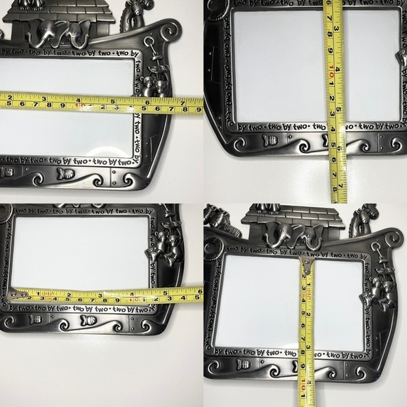 Malden Noah’s Ark Themed Baby Nursery Decor “Two By Two” 3.5x5 Picture Frame - Picture 10 of 11